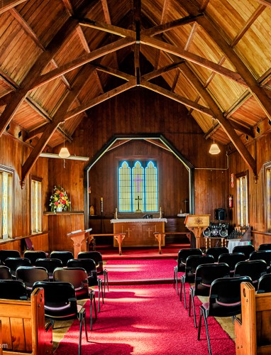 St Pauls in the Park - church interior